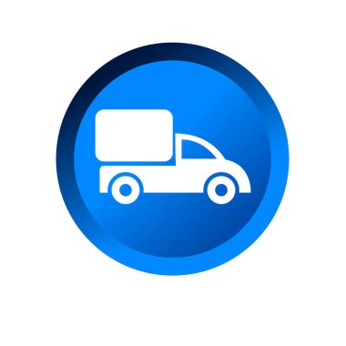 Kamyon sembolünü al. Mini kamyon simgesi