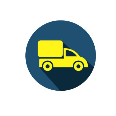 Kamyon sembolünü al. Mini kamyon simgesi
