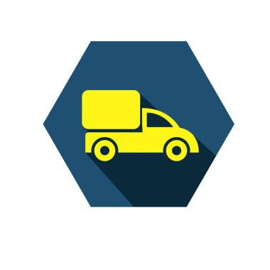 Kamyon sembolünü al. Mini kamyon simgesi