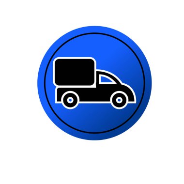 Kamyon sembolünü al. Mini kamyon simgesi