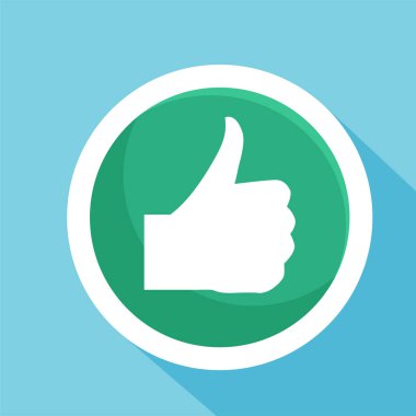 Düz simge vektör illüstrasyon logosunu izole et. Herhangi bir amaç için izole edilmiş tatmin veya onay sembolleri simge vektör illüstrasyon logo şablonu.