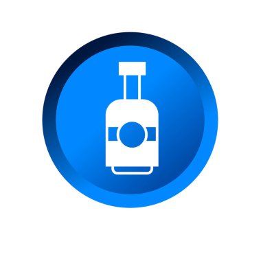 Şarap şişesi ikonu. İçki ya da içecek şişesi sembolü. Cam şişe logosu.