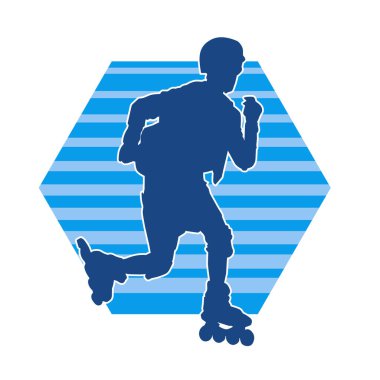 Patenli bir erkeğin silüeti.