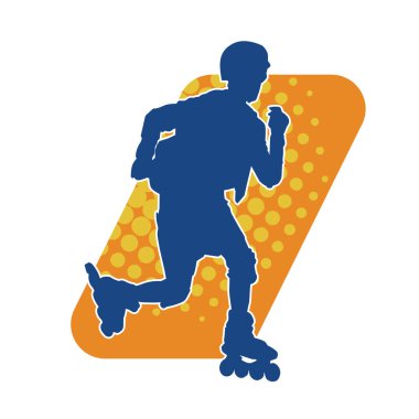 Patenli bir erkeğin silüeti.