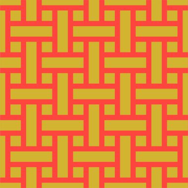 Döşeme arkaplanı. Soyut blok çit deseni. Banyo dokusu. Kare fayanslar. Döşeme parke tasarımının vektör düz çizimi. Beton Döşeme. Geçiş zemini. Duvar Döşemesi.