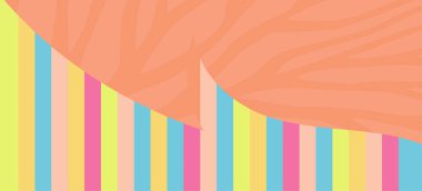 Geometrik dikdörtgen şekilli dalgalı çizgilerin soyut arka planı süslemesi.