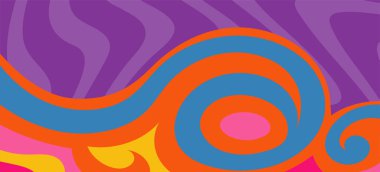 Çeşitli kıvrımlı süslemeleri olan organik dalgalı dokuların soyut arkaplanı. Kıvrımlı kıvrımlar dalga dokusu arkaplanındaki dekoratif süslemeleri. 