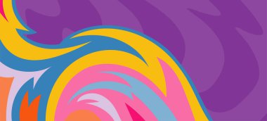 Çeşitli kıvrımlı süslemeleri olan organik dalgalı dokuların soyut arkaplanı. Kıvrımlı kıvrımlar dalga dokusu arkaplanındaki dekoratif süslemeleri. 