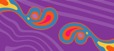 Çeşitli kıvrımlı süslemeleri olan organik dalgalı dokuların soyut arkaplanı. Kıvrımlı kıvrımlar dalga dokusu arkaplanındaki dekoratif süslemeleri. 