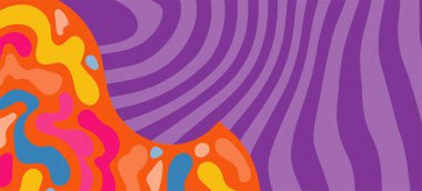 Çeşitli kıvrımlı süslemeleri olan organik dalgalı dokuların soyut arkaplanı. Kıvrımlı kıvrımlar dalga dokusu arkaplanındaki dekoratif süslemeleri. 