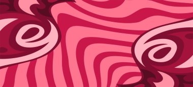 Çeşitli kıvrımlı süslemeleri olan organik dalgalı dokuların soyut arkaplanı. Kıvrımlı kıvrımlar dalga dokusu arkaplanındaki dekoratif süslemeleri. 