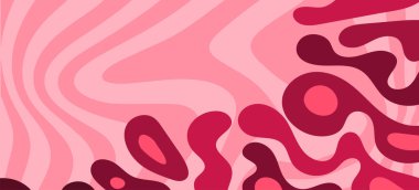 Çeşitli kıvrımlı süslemeleri olan organik dalgalı dokuların soyut arkaplanı. Kıvrımlı kıvrımlar dalga dokusu arkaplanındaki dekoratif süslemeleri. 