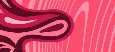 Çeşitli kıvrımlı süslemeleri olan organik dalgalı dokuların soyut arkaplanı. Kıvrımlı kıvrımlar dalga dokusu arkaplanındaki dekoratif süslemeleri. 