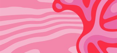 Çeşitli kıvrımlı süslemeleri olan organik dalgalı dokuların soyut arkaplanı. Kıvrımlı kıvrımlar dalga dokusu arkaplanındaki dekoratif süslemeleri. 