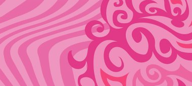 Çeşitli kıvrımlı süslemeleri olan organik dalgalı dokuların soyut arkaplanı. Kıvrımlı kıvrımlar dalga dokusu arkaplanındaki dekoratif süslemeleri. 