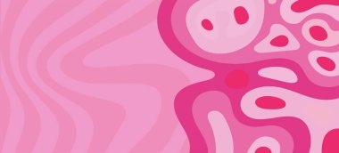 Çeşitli kıvrımlı süslemeleri olan organik dalgalı dokuların soyut arkaplanı. Kıvrımlı kıvrımlar dalga dokusu arkaplanındaki dekoratif süslemeleri. 