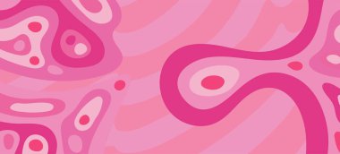 Çeşitli kıvrımlı süslemeleri olan organik dalgalı dokuların soyut arkaplanı. Kıvrımlı kıvrımlar dalga dokusu arkaplanındaki dekoratif süslemeleri. 