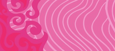 Çeşitli kıvrımlı süslemeleri olan organik dalgalı dokuların soyut arkaplanı. Kıvrımlı kıvrımlar dalga dokusu arkaplanındaki dekoratif süslemeleri. 