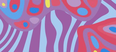 Çeşitli kıvrımlı süslemeleri olan organik dalgalı dokuların soyut arkaplanı. Kıvrımlı kıvrımlar dalga dokusu arkaplanındaki dekoratif süslemeleri. 