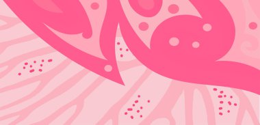 Çeşitli kıvrımlı süslemeleri olan organik dalgalı dokuların soyut arkaplanı. Kıvrımlı kıvrımlar dalga dokusu arkaplanındaki dekoratif süslemeleri. 