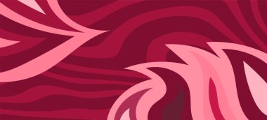 Çeşitli kıvrımlı süslemeleri olan organik dalgalı dokuların soyut arkaplanı. Kıvrımlı kıvrımlar dalga dokusu arkaplanındaki dekoratif süslemeleri. 