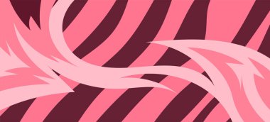 Çeşitli kıvrımlı süslemeleri olan organik dalgalı dokuların soyut arkaplanı. Kıvrımlı kıvrımlar dalga dokusu arkaplanındaki dekoratif süslemeleri. 