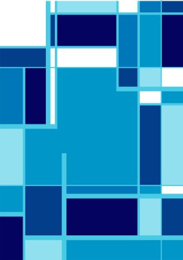 Soyut geometrik model arkaplan kare çizgileri renk sanat tasarımı. Renkli Bauhaus desen arkaplanı