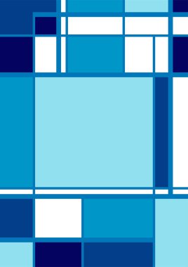 Soyut geometrik model arkaplan kare çizgileri renk sanat tasarımı. Renkli Bauhaus desen arkaplanı