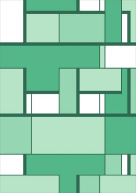 Soyut geometrik model arkaplan kare çizgileri renk sanat tasarımı. Renkli Bauhaus desen arkaplanı