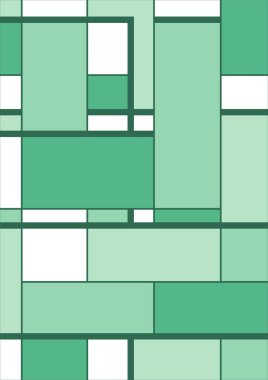 Soyut geometrik model arkaplan kare çizgileri renk sanat tasarımı. Renkli Bauhaus desen arkaplanı