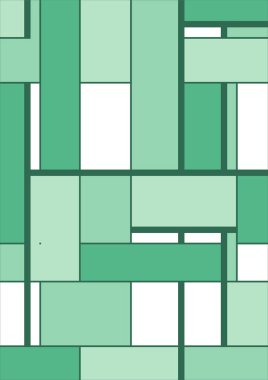 Soyut geometrik model arkaplan kare çizgileri renk sanat tasarımı. Renkli Bauhaus desen arkaplanı