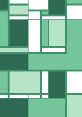 Soyut geometrik model arkaplan kare çizgileri renk sanat tasarımı. Renkli Bauhaus desen arkaplanı