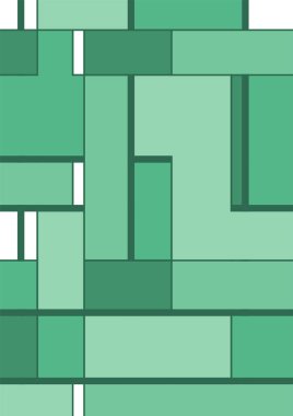 Soyut geometrik model arkaplan kare çizgileri renk sanat tasarımı. Renkli Bauhaus desen arkaplanı