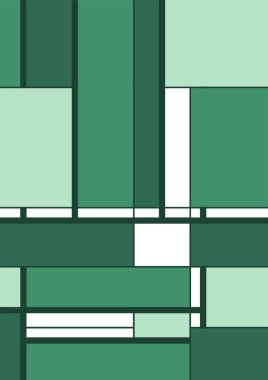 Soyut geometrik model arkaplan kare çizgileri renk sanat tasarımı. Renkli Bauhaus desen arkaplanı