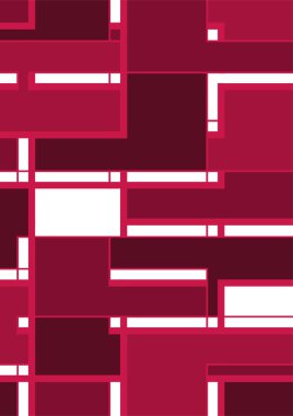 Soyut geometrik model arkaplan kare çizgileri renk sanat tasarımı. Renkli Bauhaus desen arkaplanı