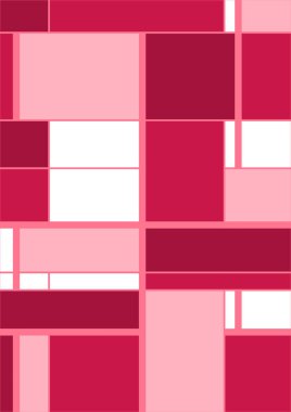 Soyut geometrik model arkaplan kare çizgileri renk sanat tasarımı. Renkli Bauhaus desen arkaplanı