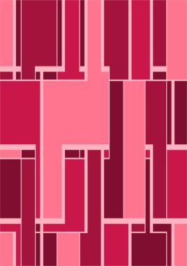 Soyut geometrik model arkaplan kare çizgileri renk sanat tasarımı. Renkli Bauhaus desen arkaplanı