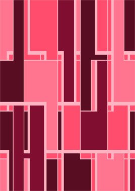 Soyut geometrik model arkaplan kare çizgileri renk sanat tasarımı. Renkli Bauhaus desen arkaplanı