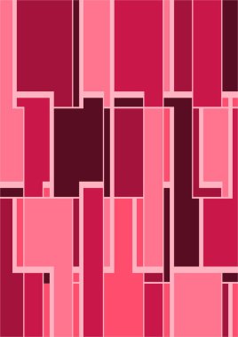 Soyut geometrik model arkaplan kare çizgileri renk sanat tasarımı. Renkli Bauhaus desen arkaplanı