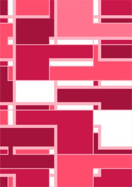 Soyut geometrik model arkaplan kare çizgileri renk sanat tasarımı. Renkli Bauhaus desen arkaplanı