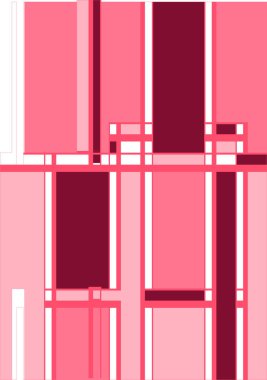 Soyut geometrik model arkaplan kare çizgileri renk sanat tasarımı. Renkli Bauhaus desen arkaplanı