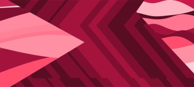 Çizgili desenli ve dikdörtgen yüzeyli soyut arkaplan. Geometrik şekillerin kolajı çizgi dokusunun üzerine süsleme.