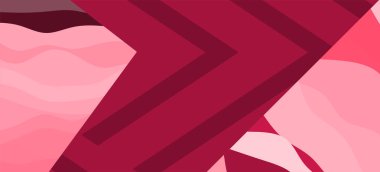 Çizgili desenli ve dikdörtgen yüzeyli soyut arkaplan. Geometrik şekillerin kolajı çizgi dokusunun üzerine süsleme.