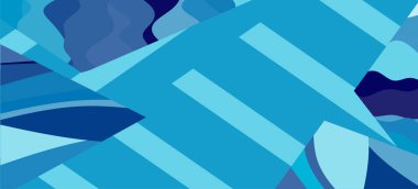 Çizgili desenli ve dikdörtgen yüzeyli soyut arkaplan. Geometrik şekillerin kolajı çizgi dokusunun üzerine süsleme.