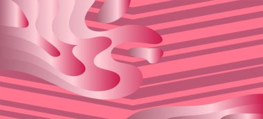 Çizgili desenli ve dikdörtgen yüzeyli soyut arkaplan. Geometrik şekillerin kolajı çizgi dokusunun üzerine süsleme.