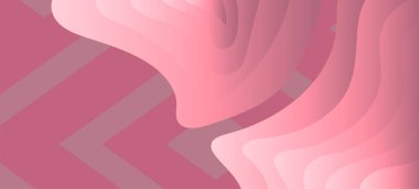 Çizgili desenli ve dikdörtgen yüzeyli soyut arkaplan. Geometrik şekillerin kolajı çizgi dokusunun üzerine süsleme.