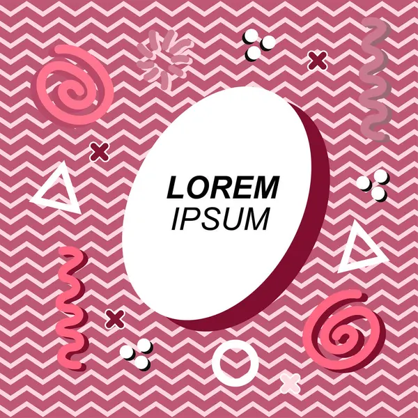 Çeşitli geometrik ve organik şekilli süslemeleri olan soyut arkaplan kare kartı. Sosyal medya içeriği için metin alanı olan kare poster. Geometrik memphis tarzıyla kare duvar kağıdı.