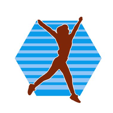 Dar kıyafetli genç, zayıf bir kadın modelin silueti. Dişi poziyonunda zayıf bir kadının silueti..