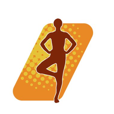 Dar kıyafetli genç, zayıf bir kadın modelin silueti. Dişi poziyonunda zayıf bir kadının silueti..