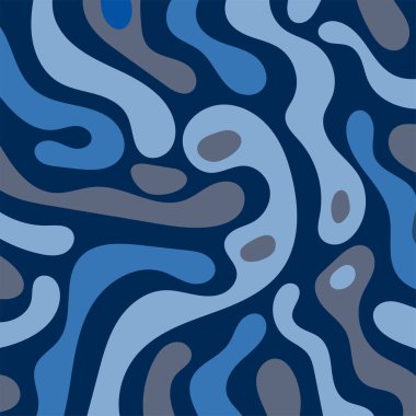 Kıvrımlı ve kıvrımlı soyut bir arkaplan. Kavisli şekilli süslemeleri olan soyut arkaplan.